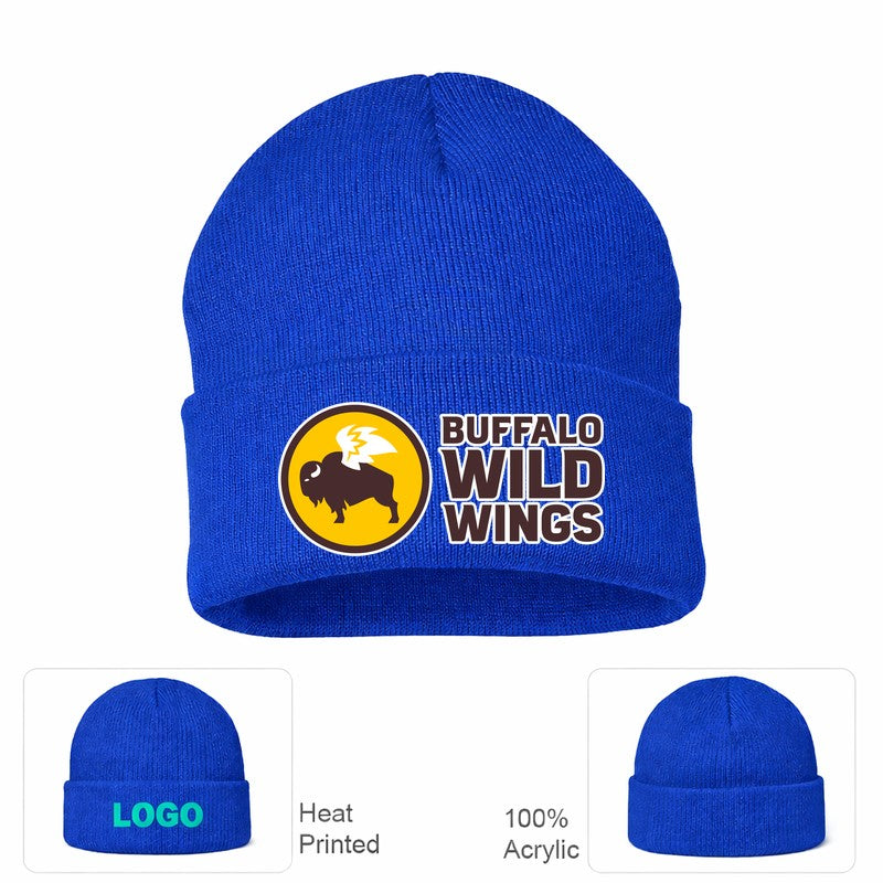 Buffalo Wild Wings Royal Blue Beanie Hat