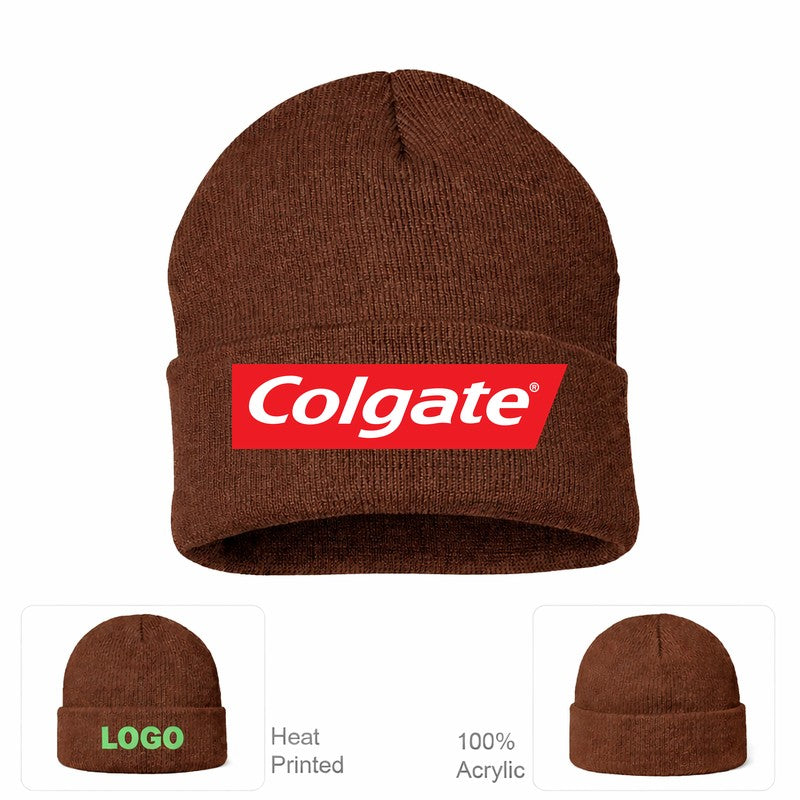 Colgate Brown Beanie Hat