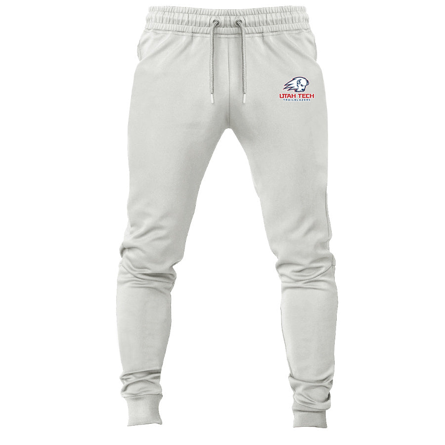 Utah Tech Trailblazers joggers sweatpants - White