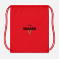 Sbarro Drawstring Bag - Red