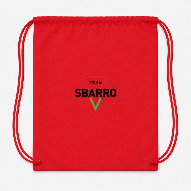 Sbarro Drawstring Bag - Red