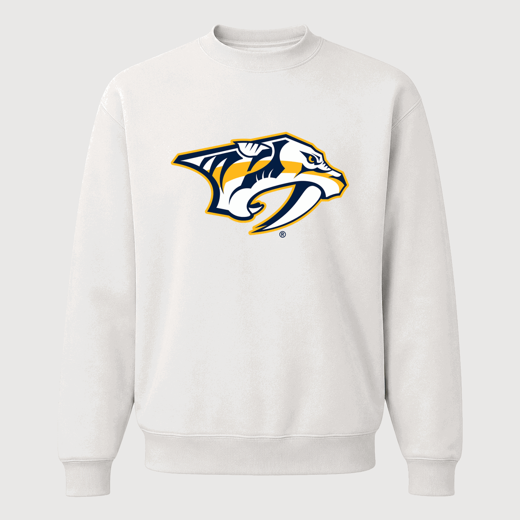 Men's Nashville Predators Crewneck Sweatshirt - White