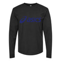 Men's Asics-Logo-1536x864 Long sleeves Cotton Blend T-Shirt - Black