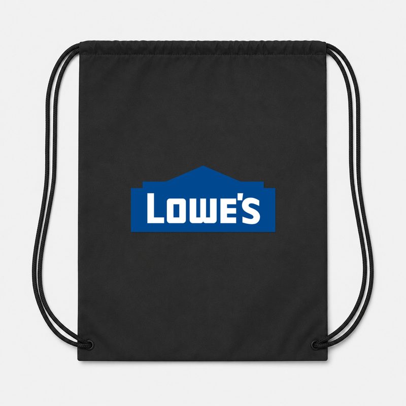 Lowes Min Drawstring Bag - Black