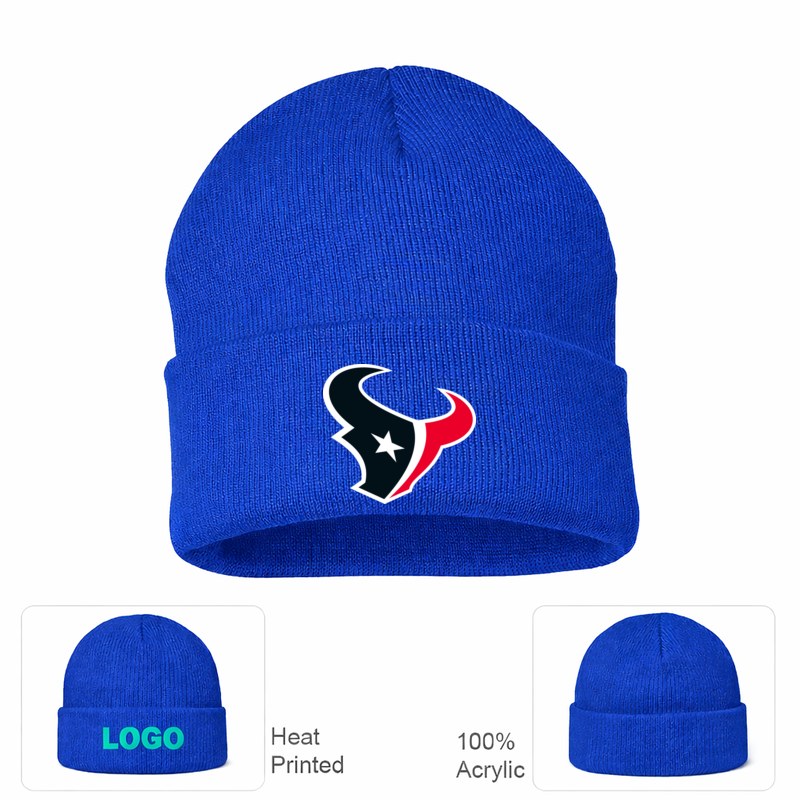 Houston Texans Royal Blue Beanie Hat