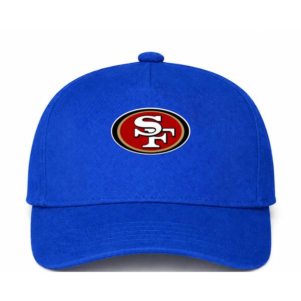 San Francisco 49ers NFL Logo Blue Dad Baseball Cap Hat