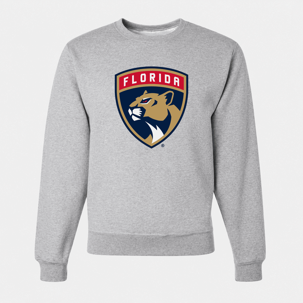 Men's Florida Panthers Crewneck Sweatshirt - Gray