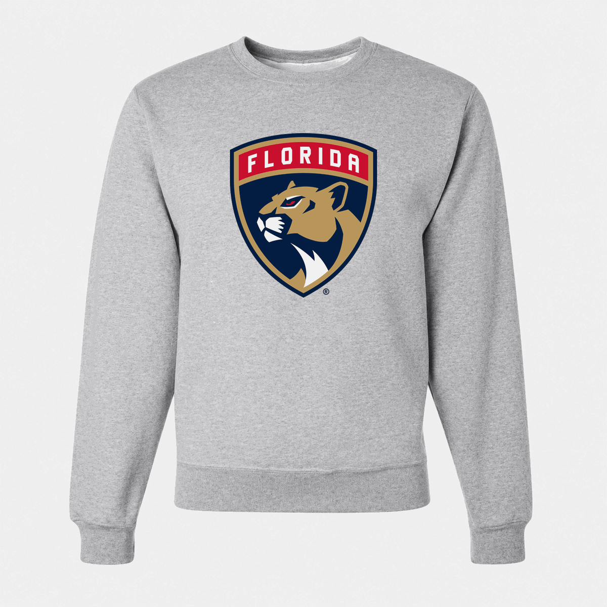 Men's Florida Panthers Crewneck Sweatshirt - Gray