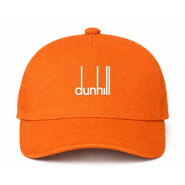 Dunhill Logo Orange Dad Baseball Cap Hat