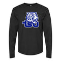 Men's Tennessee State Tigers Logo Long sleeves Cotton Blend T-Shirt - Black