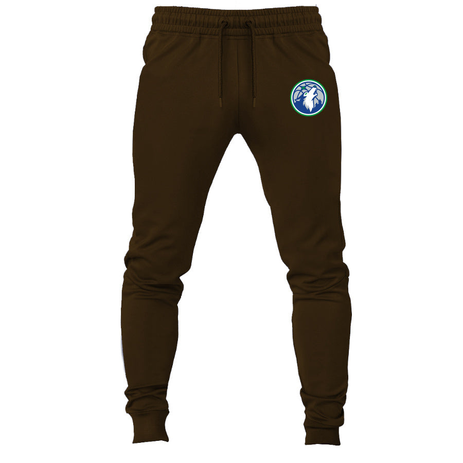 Minnesota Timberwolves joggers sweatpants - Brown
