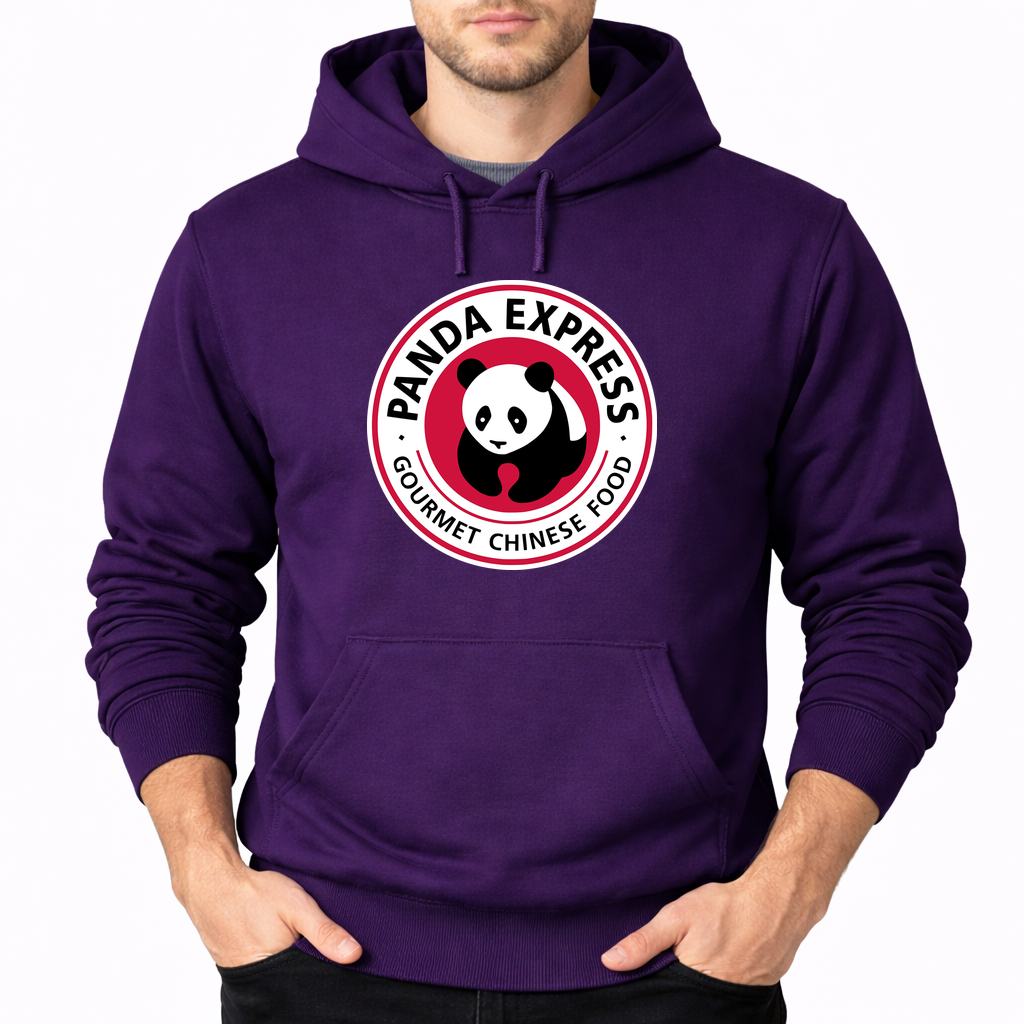 Men's Panda Express Pullover Hoodie - Purple