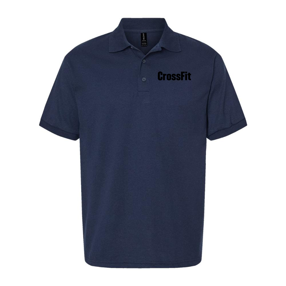 Men's CrossFit Dry Blend Polo - Navy