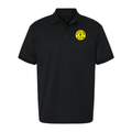 Men's Gold's Gym Dry Blend Polo - Black