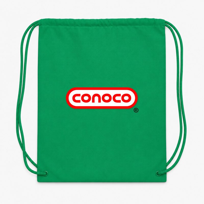 Conoco Drawstring Bag - Green