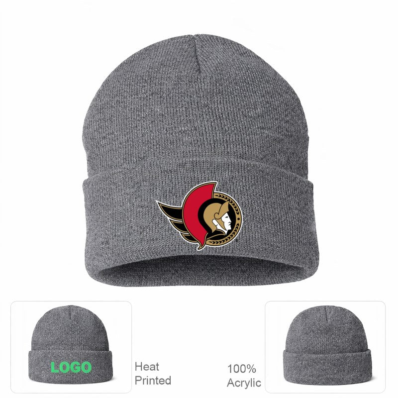 Ottawa Senators Grey Beanie Hat