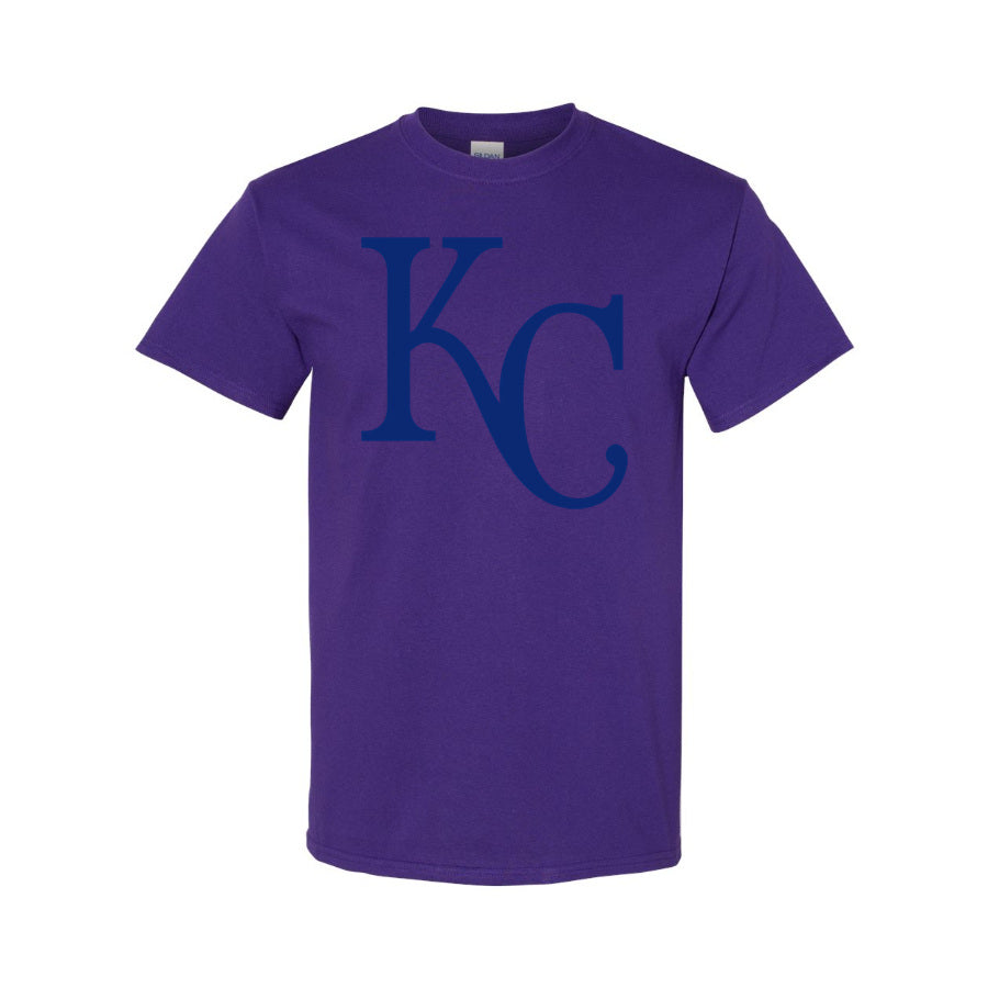 Men's Kansas City Royals Cotton T-Shirt - Purple