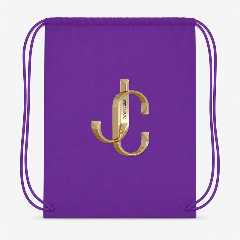 Jimmy Choo Drawstring Bag - Purple