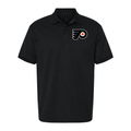 Men's Philadelphia Flyers Dry Blend Polo - Black