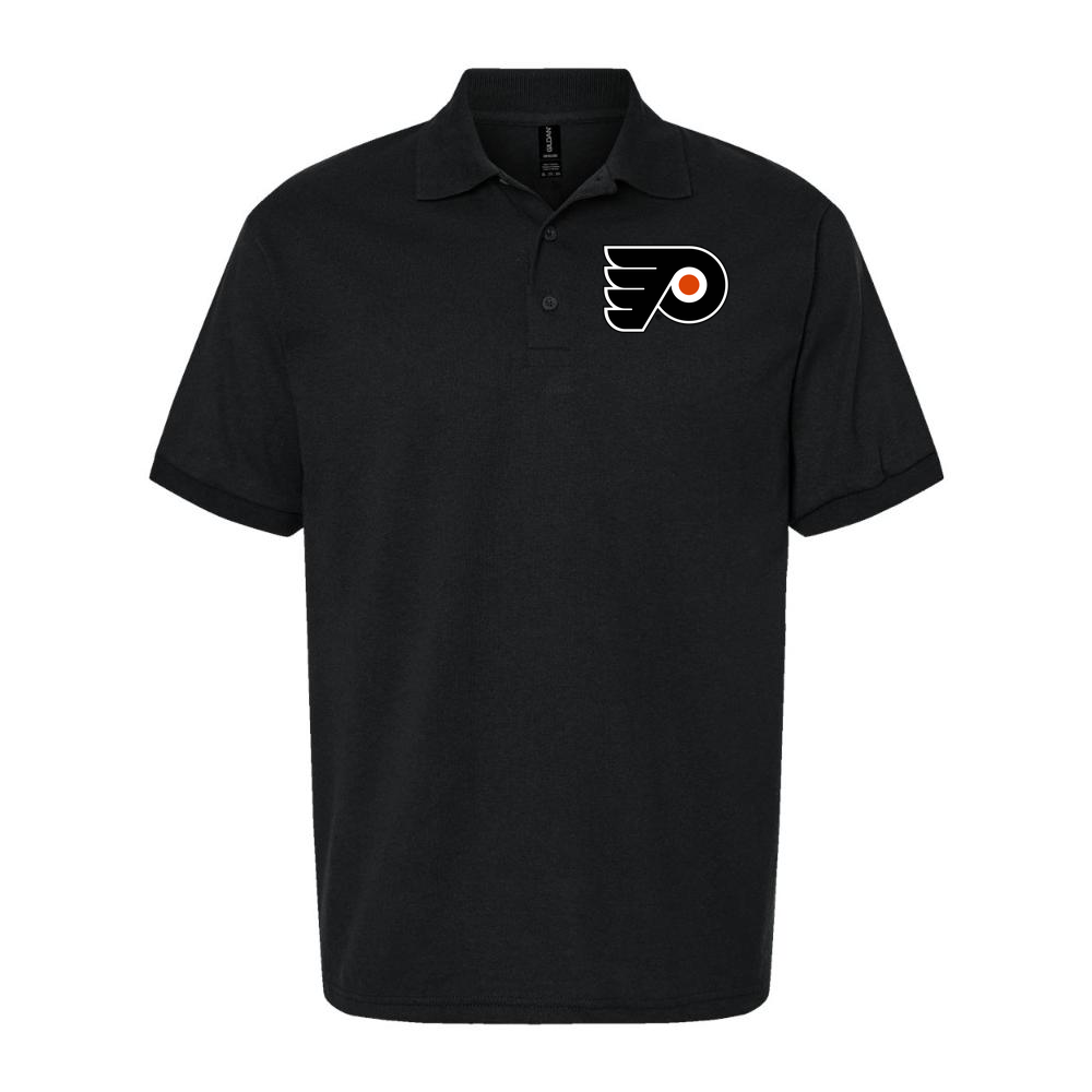 Men's Philadelphia Flyers Dry Blend Polo - Black