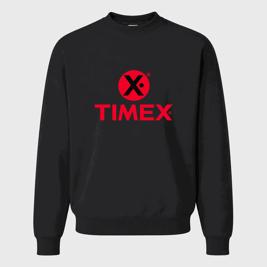 Men's Timex Crewneck Sweatshirt - Black