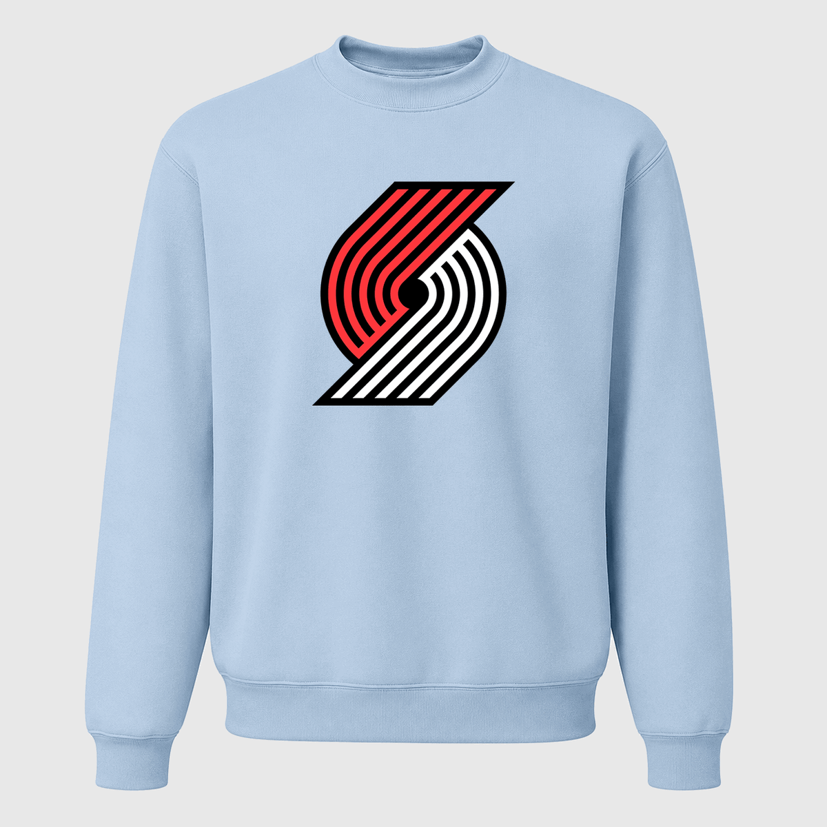 Men's Portland Trail Blazers Crewneck Sweatshirt - Sky Blue