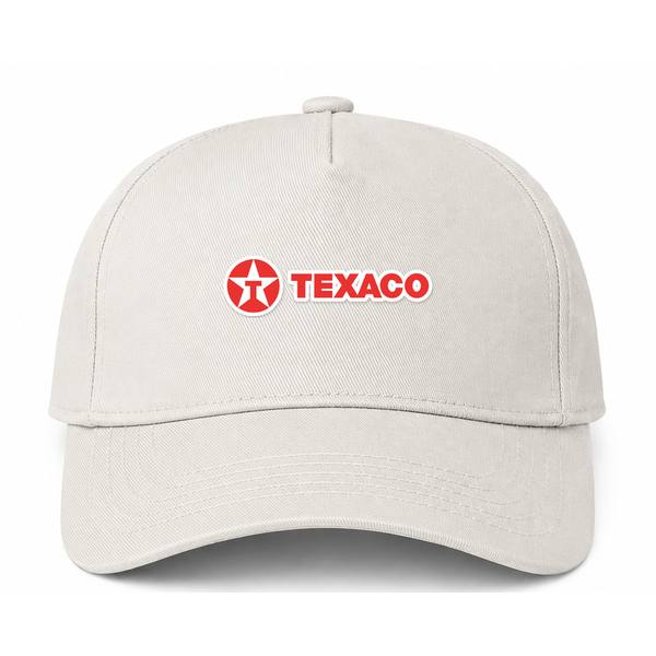 Texaco Logo Beige Dad Baseball Cap Hat