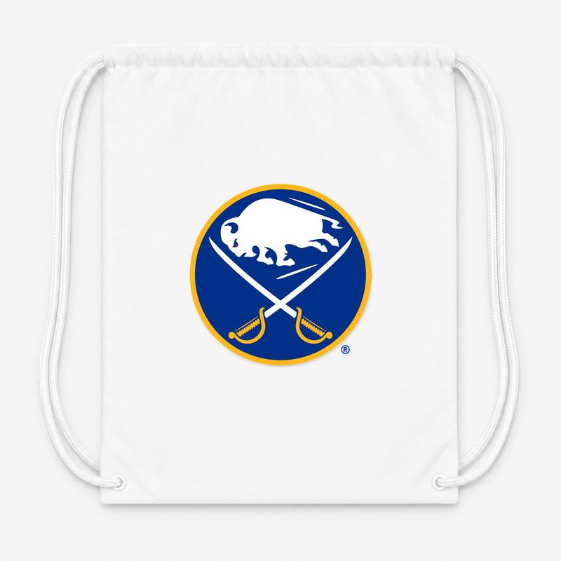 Buffalo Sabres Drawstring Bag - White
