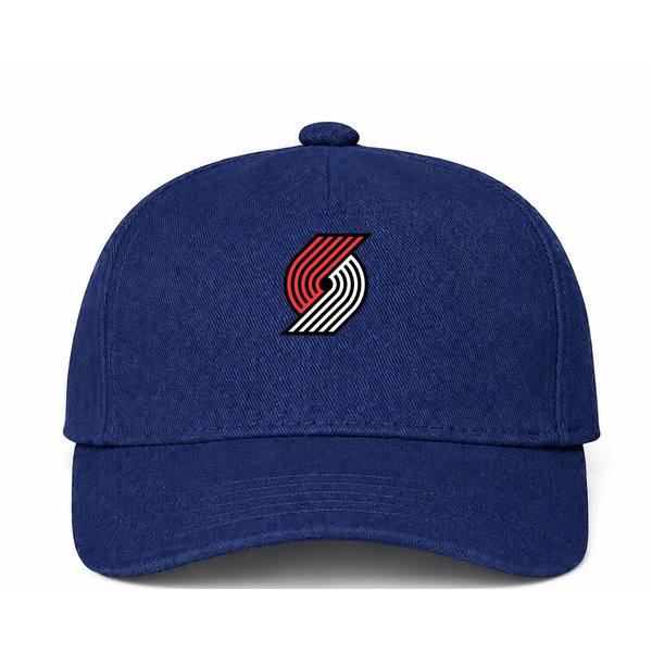 Portland Trail Blazers NBA Logo Navy Dad Baseball Cap Hat