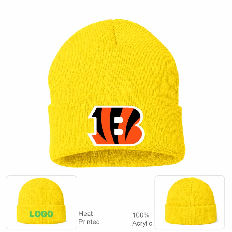 Cincinnati Bengals Yellow Beanie Hat