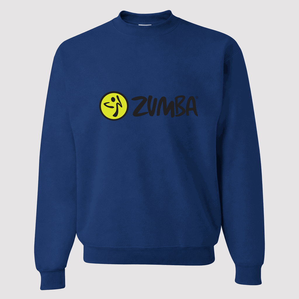 Men's Zumba Fitness Crewneck Sweatshirt - Blue