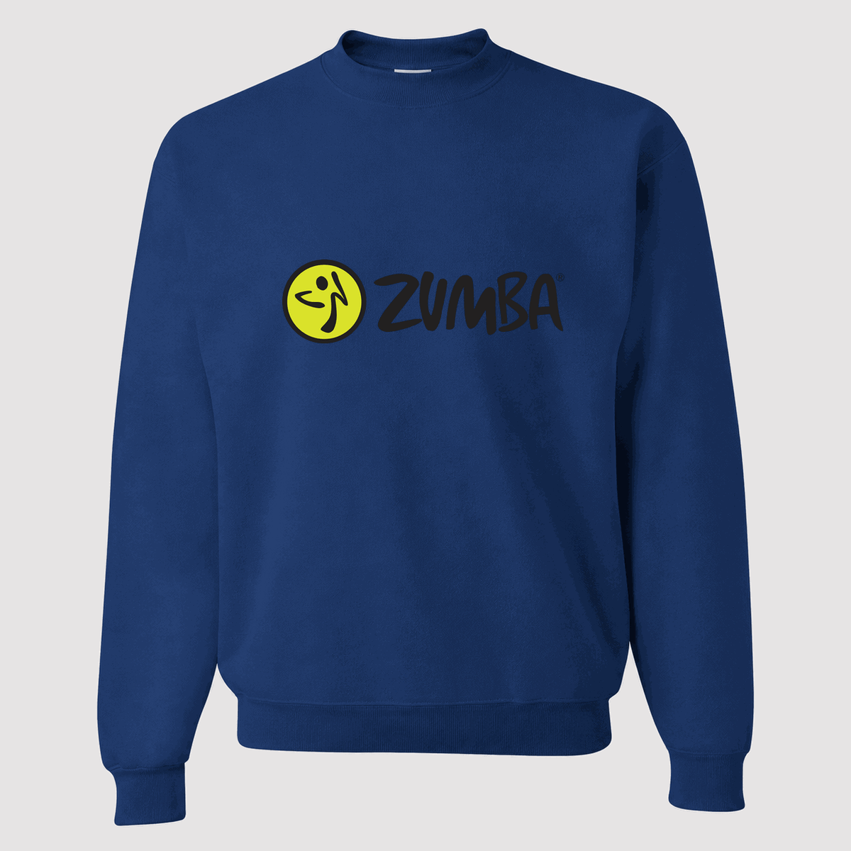 Men's Zumba Fitness Crewneck Sweatshirt - Blue