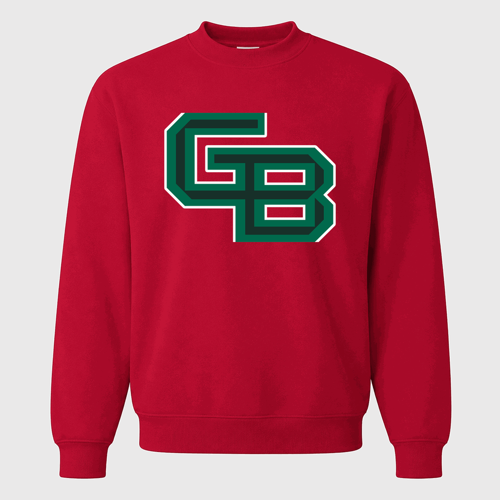 Men's Wisconsin Green Bay Phoenix Crewneck Sweatshirt - Red