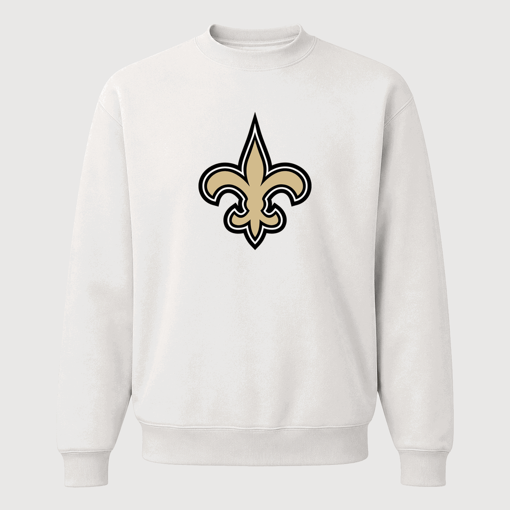 Men's New Orleans Saints Crewneck Sweatshirt - White