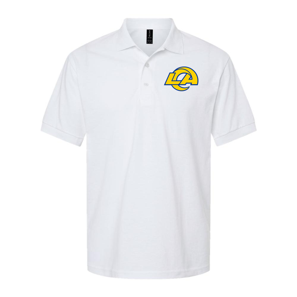 Men's Los Angeles Rams Dry Blend Polo - White