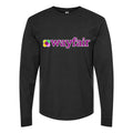 Men's Wayfair Logo Long sleeves Cotton Blend T-Shirt - Black