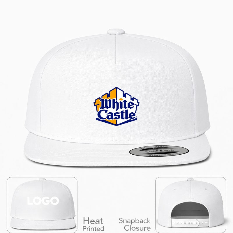 White Castle Snapback Hat