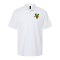 Men's Vermont Catamounts Dry Blend Polo - White
