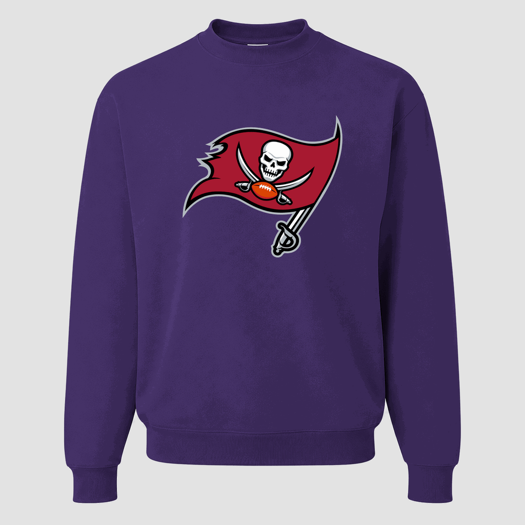 Men's Tampa Bay Buccaneers Crewneck Sweatshirt - Purple