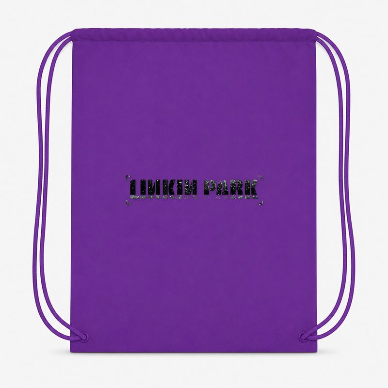 Linkin Park Drawstring Bag - Purple