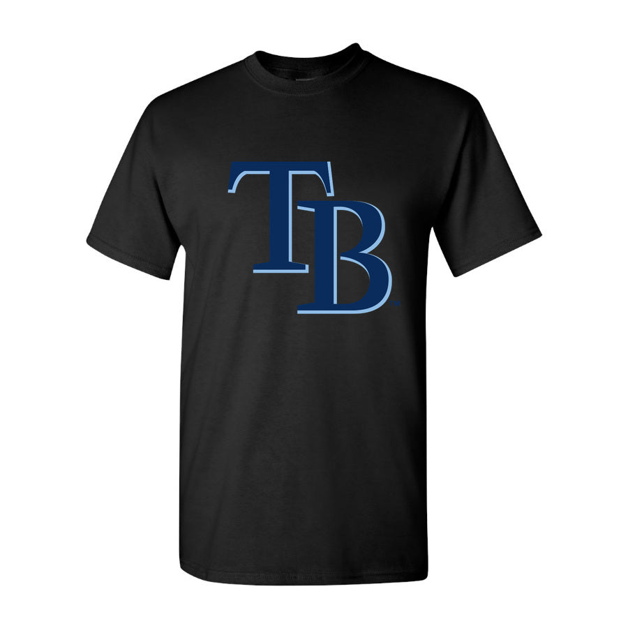 Men's Tampa Bay Rays Cotton T-Shirt - Black