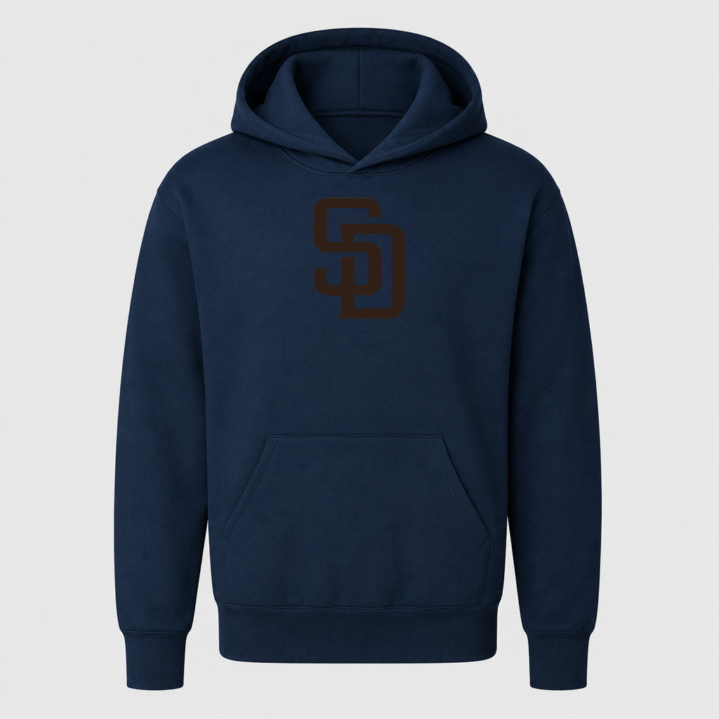 Youth San Diego Padres Pullover Hoodie - Navy