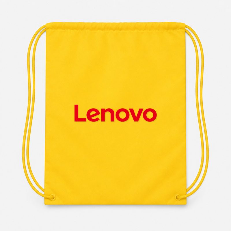 Lenovo Drawstring Bag - Yellow