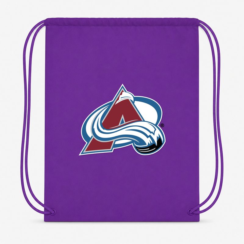 Colorado Avalanche Drawstring Bag - Purple