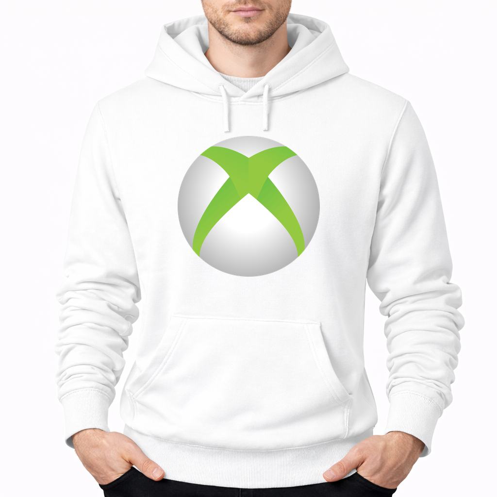 Men's Xbox Gaming Pullover Hoodie - White