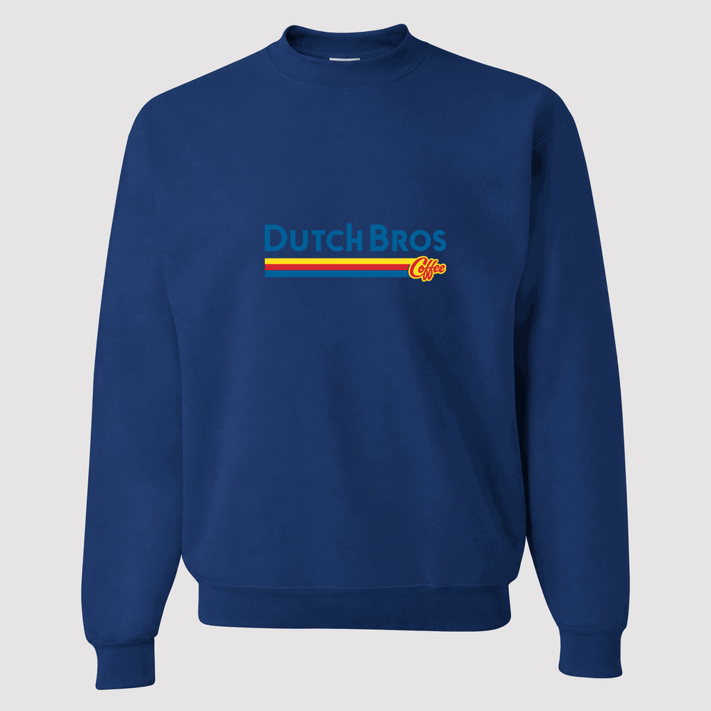 Men's Dutch Bros Coffee Crewneck Sweatshirt - Blue