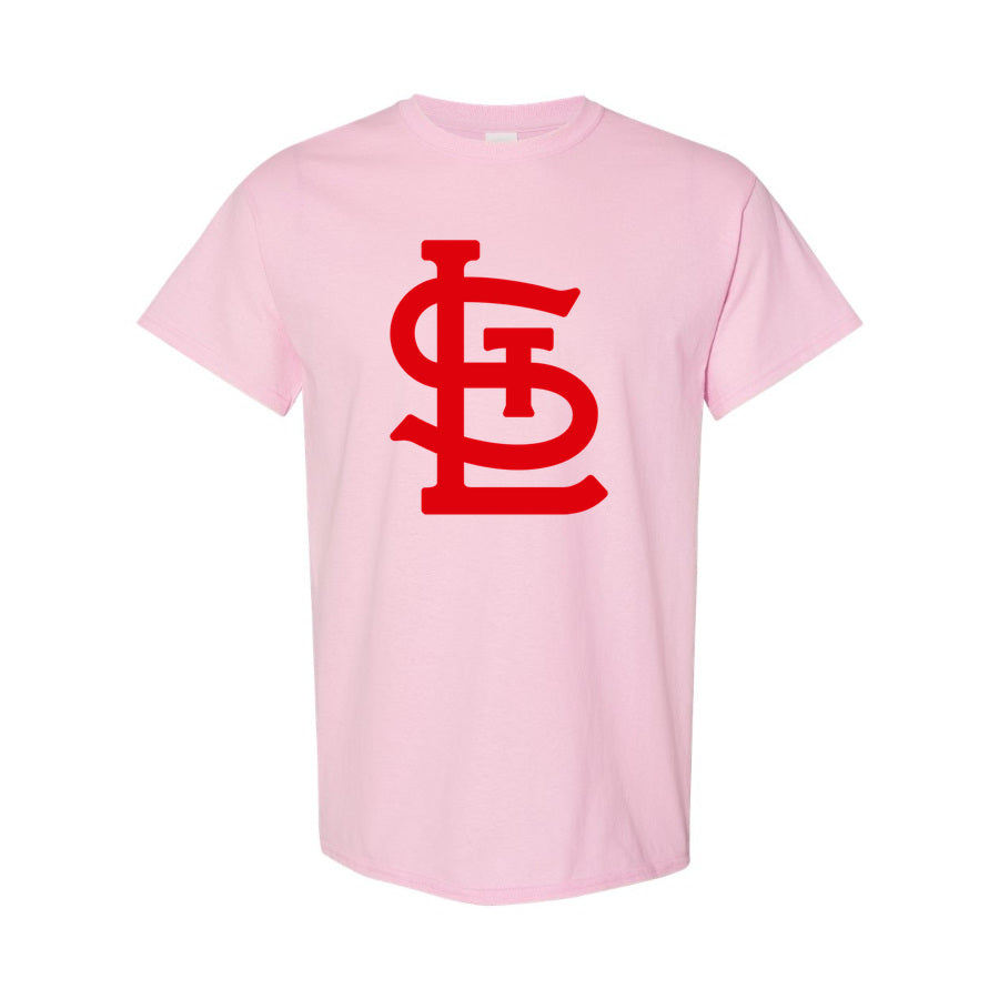 Youth's St. Louis Cardinals Cotton T-Shirt - Pink