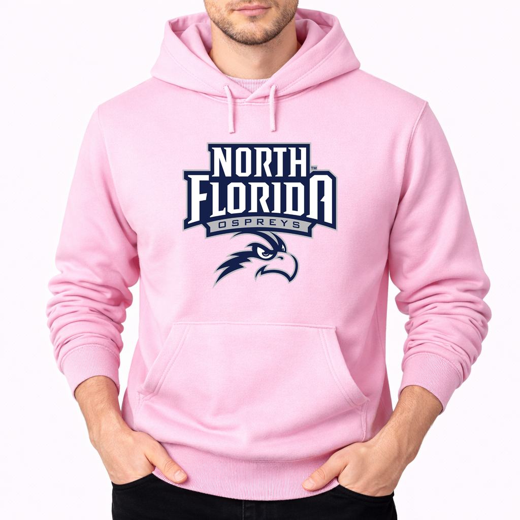 Men's UNF Ospreys Pullover Hoodie - Pink