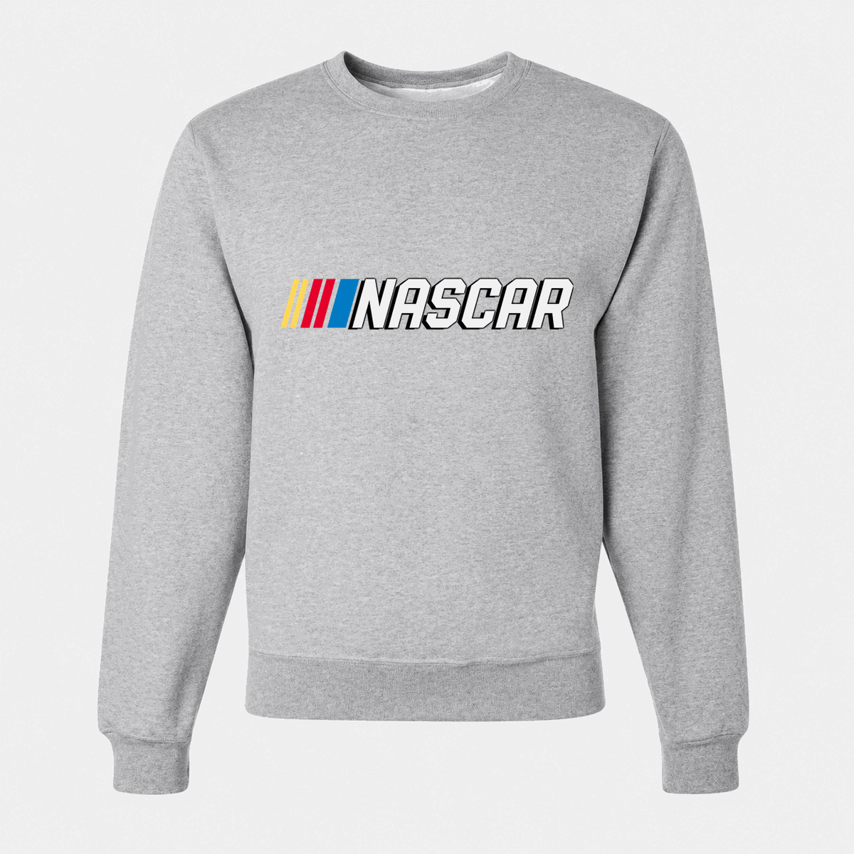 Men's NASCAR Logo Crewneck Sweatshirt - Gray