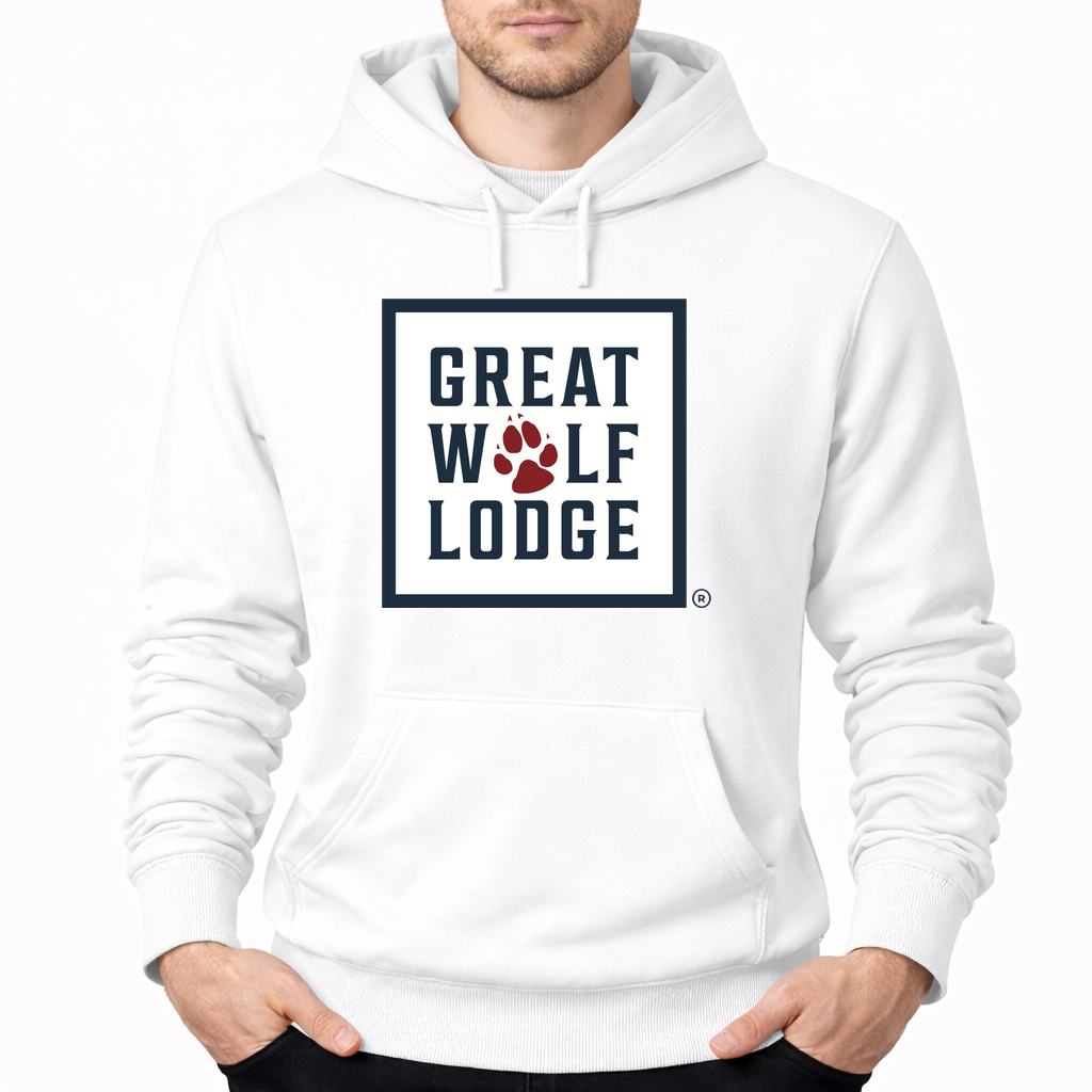 Men's Great Wolf Lodge Pullover Hoodie - White